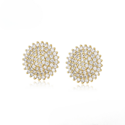 Isabella Round Earrings