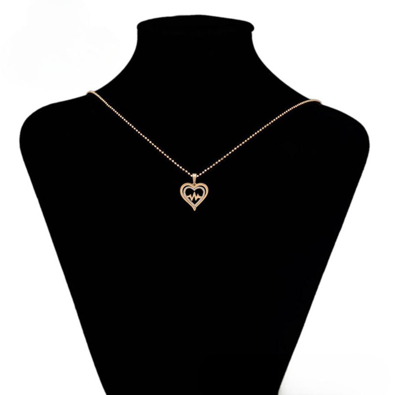 Teresa Heart Pendant with Necklace