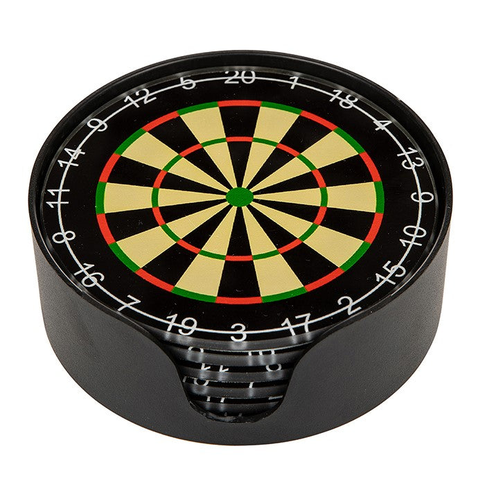 Dart Board Coasters Set of 6