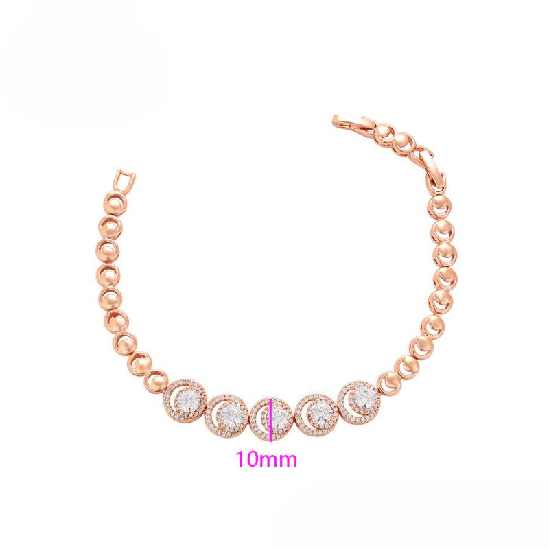 Diamond Rose Gold Bracelet