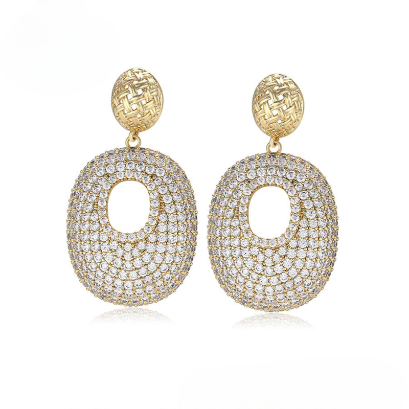 Freya Gold Sparkle Earrings