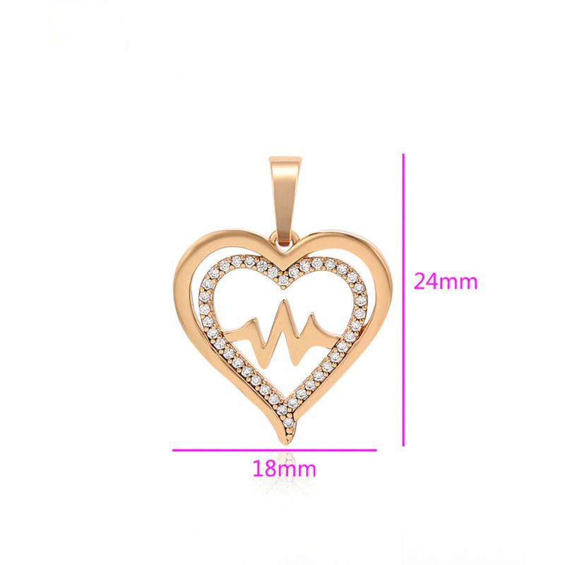 Teresa Heart Pendant with Necklace