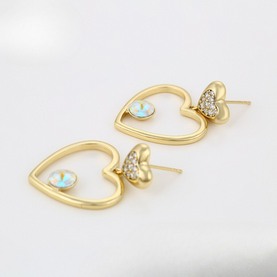 Juliette Love Heart Earrings