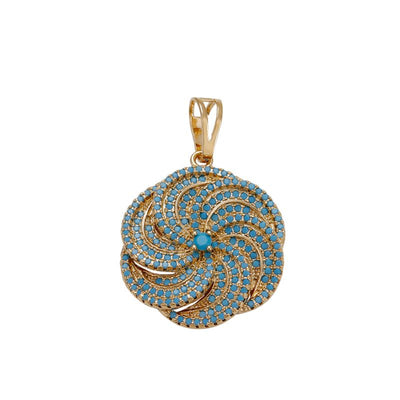 Vera Zircon Pendant with Necklace