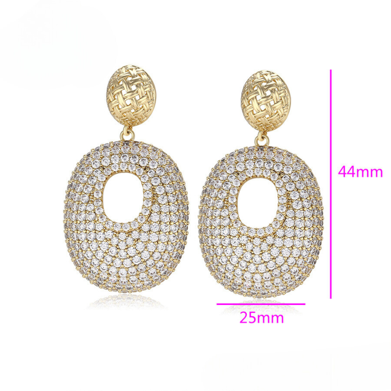 Freya Gold Sparkle Earrings