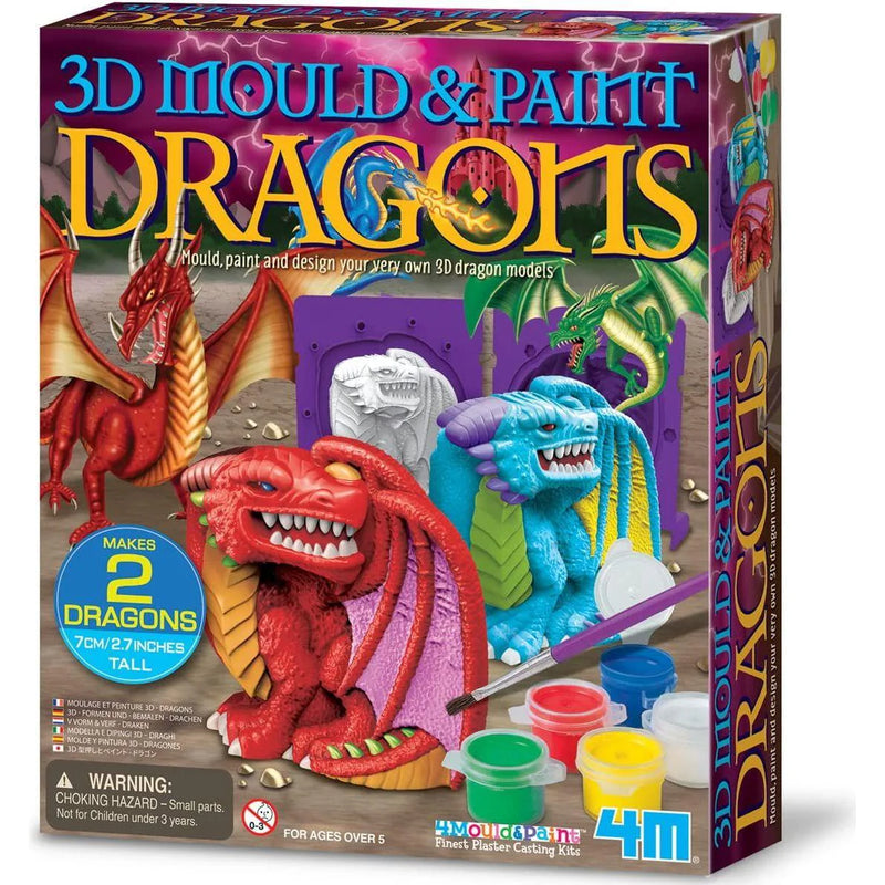 3D Mould & Paint Dragon