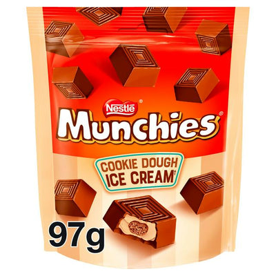 Munchies Milk Chocolate Cookie Dough Ice Cream Sharing Bag 97g