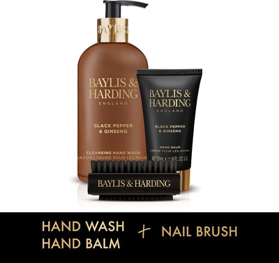 Baylis & Harding Black Pepper & Ginseng Luxury Hand Protector Gift Set