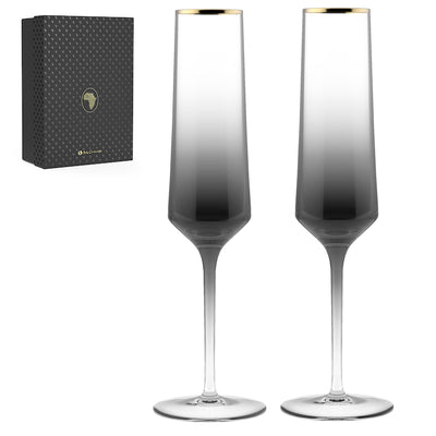 Andy Cartwright Afrique Dusk Champagne Glass Set