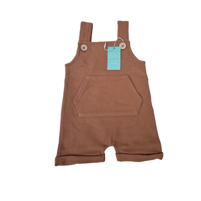 Organic Cotton Dungaree Shorts