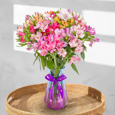 Shades of Alstromeria Bouquet