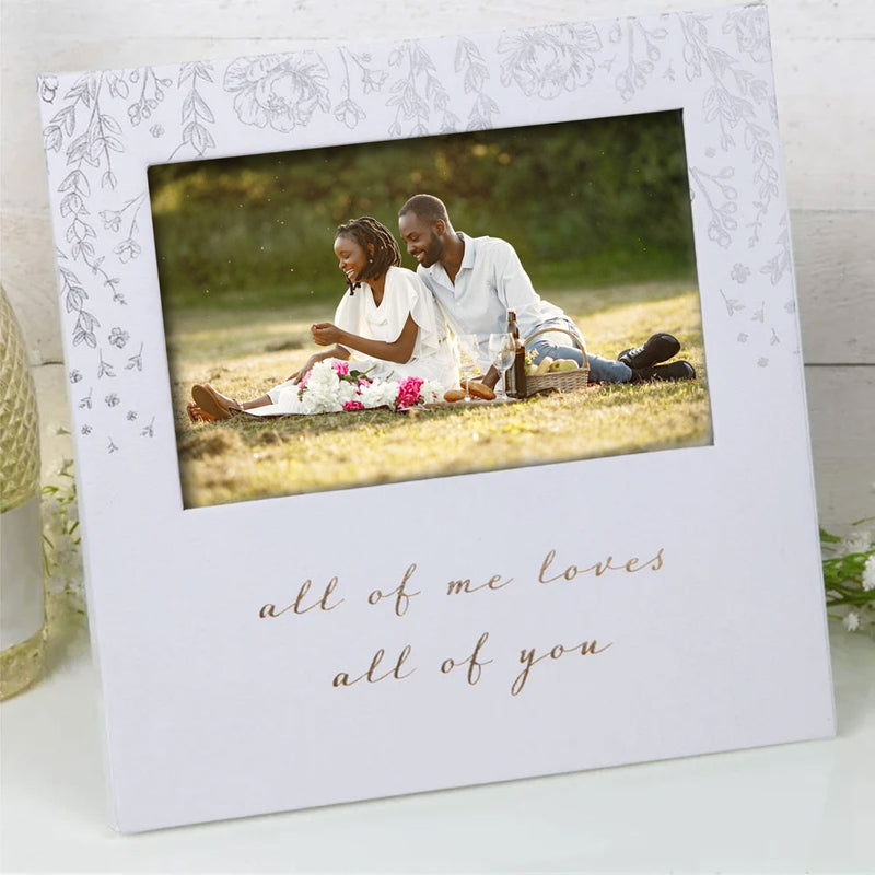 Amore Photo Frame Loves All Of You 6" X 4"