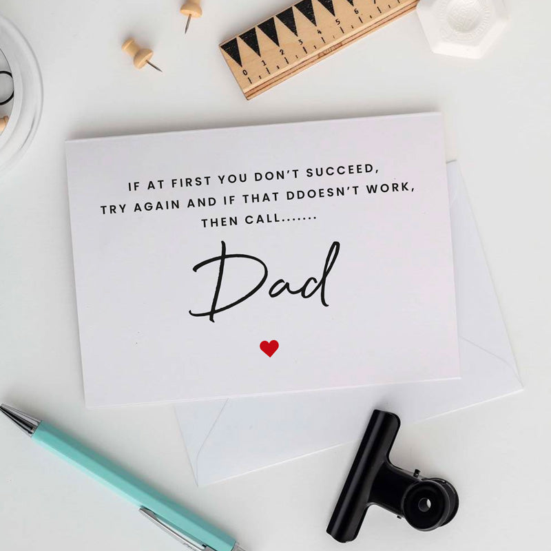 Call Dad Card