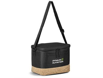 Black Dublin Compact Cooler Bag - 6 can