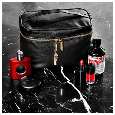 Alex Varga Onassis Toiletry/Cosmetic Bag - Black