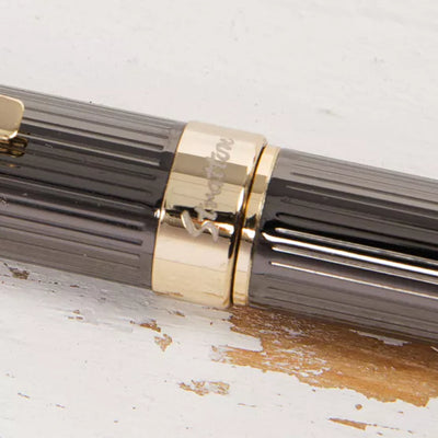 Stratton Ballpoint Pen - Gun Metal & Gold