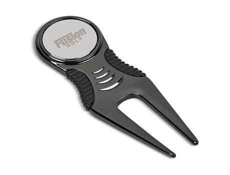 Gary Player Ace Divot Tool - Gun Metal