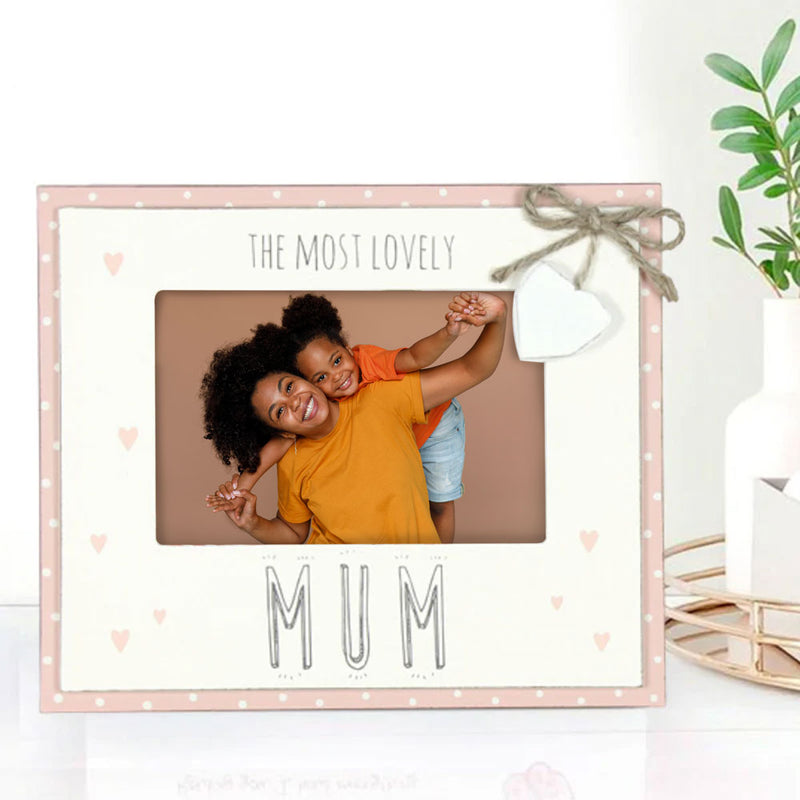 Love Life Photo Frame  Mum. -  6" x 4"