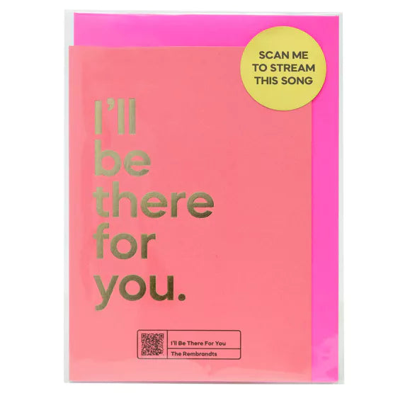 Say It With Songs Greeting Card - I&