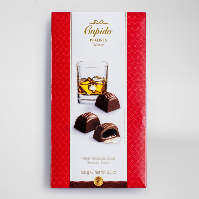 Cupido Whiskey Chocolate 150G