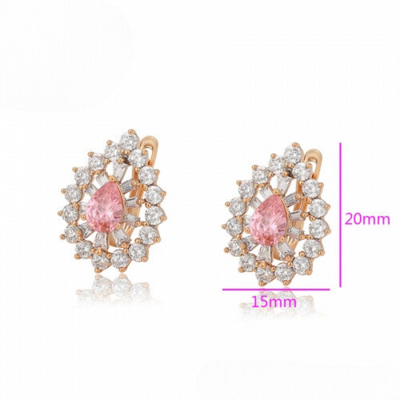 Olivia Pink Earrings Set