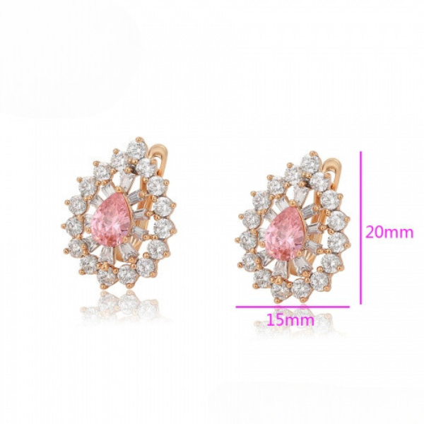 Olivia Pink Earrings Set