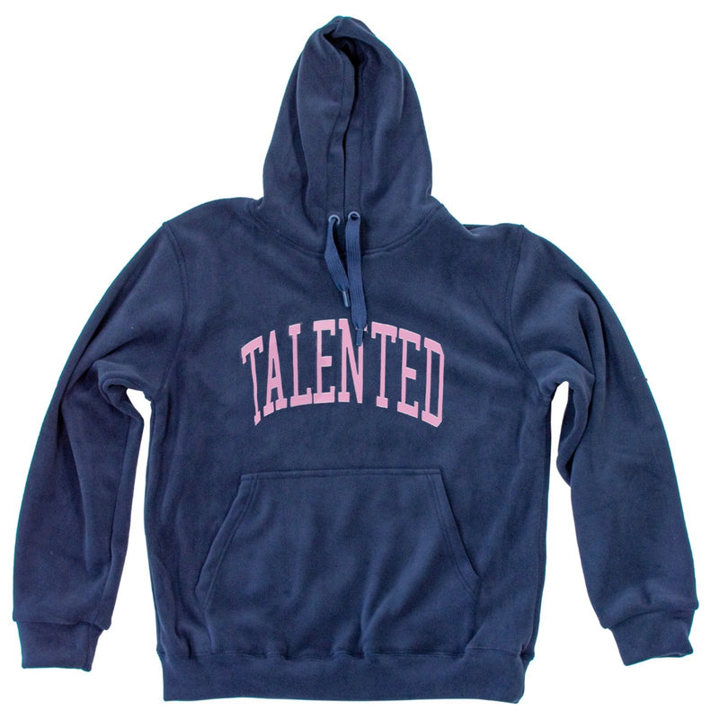 Talented Blue Fleece Hoodie