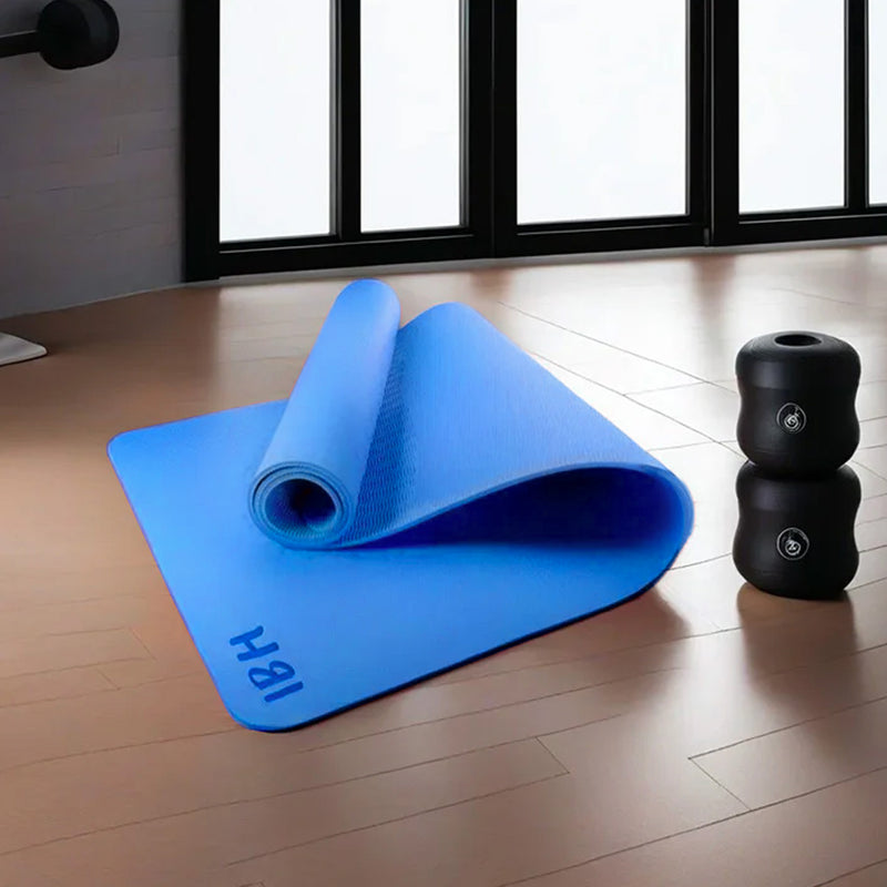 Personalised Blue Yoga Mat