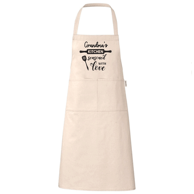 Grandma's Kitchen Seasoned With Love Apron