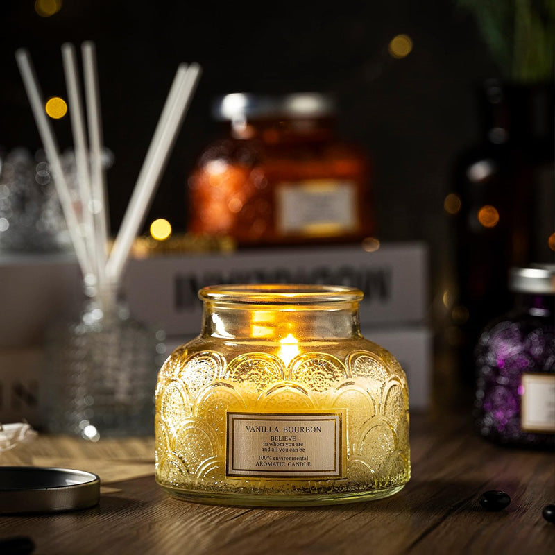 Deluxe Bourbon Aromatic Candle