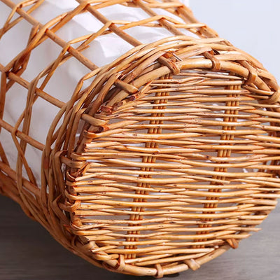 Bamboo Brown Gift Basket Bamboo - Small