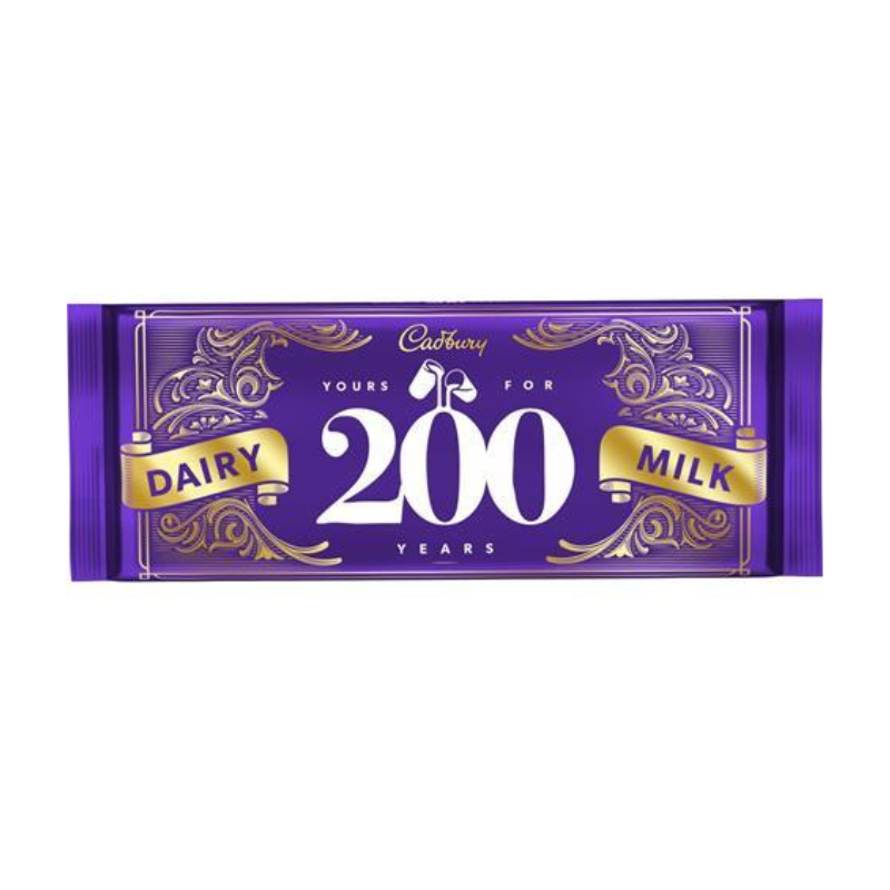 Cadbury 200yrs Milk Chocolate Bar 360g