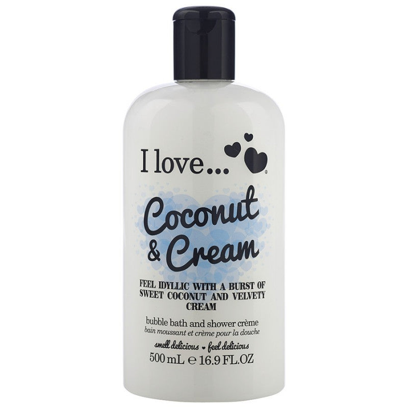 I LOVE Coconut & Cream Bath & Shower Crème