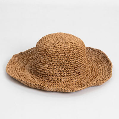 Natural Straw Effect Sun Hat