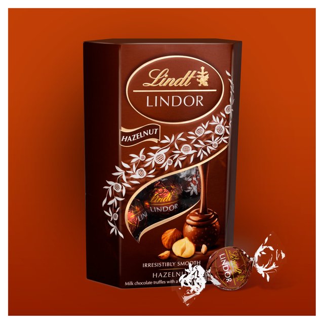 Lindt Lindor Hazelnut Chocolate Truffles, 200g