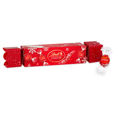 Lindt Lindor Milk Chocolate Cracker 100g