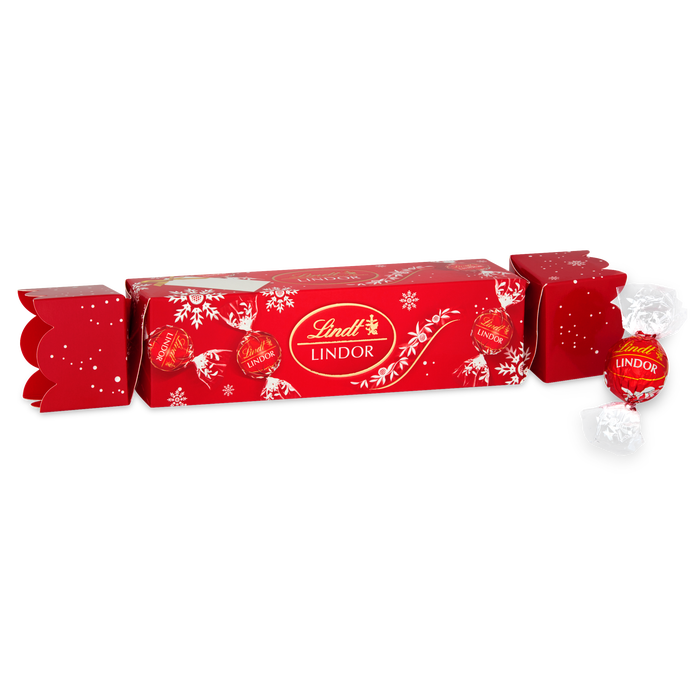 Lindt Lindor Milk Chocolate Cracker 100g