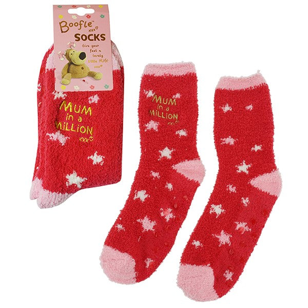 Boofle Fluffy Socks - Mum