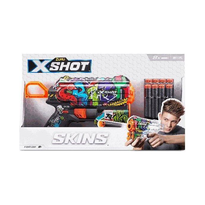 X-Shot Flux Skins Blaster by Zuru