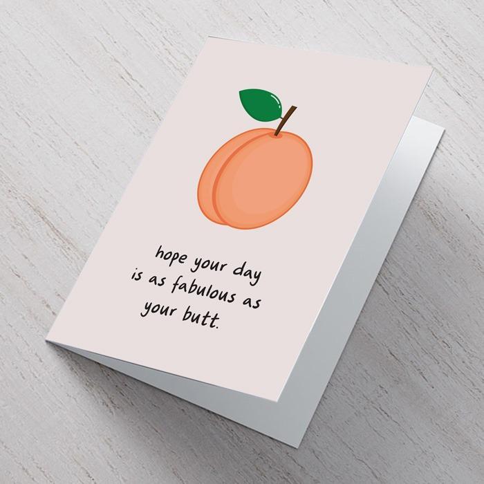 Fabulous Butt A6 Card