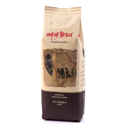 Out Of Africa Ground Espresso Coffee 250g
