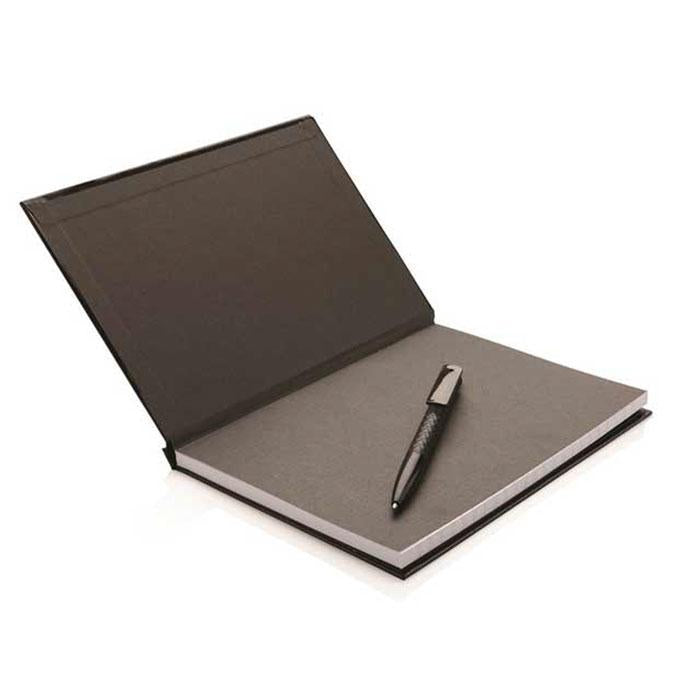 Classic Personalised A5 Hard Cover Notebook With Pen