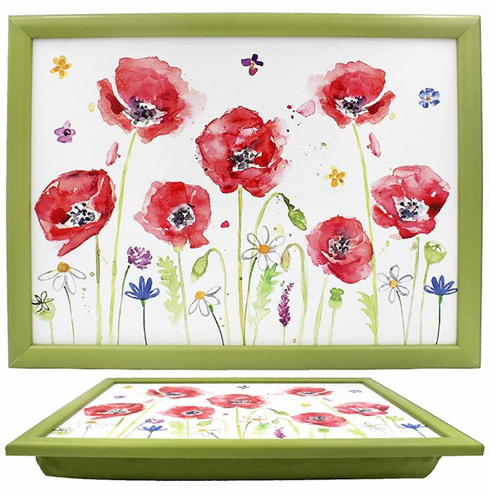 Poppy Field Laptray